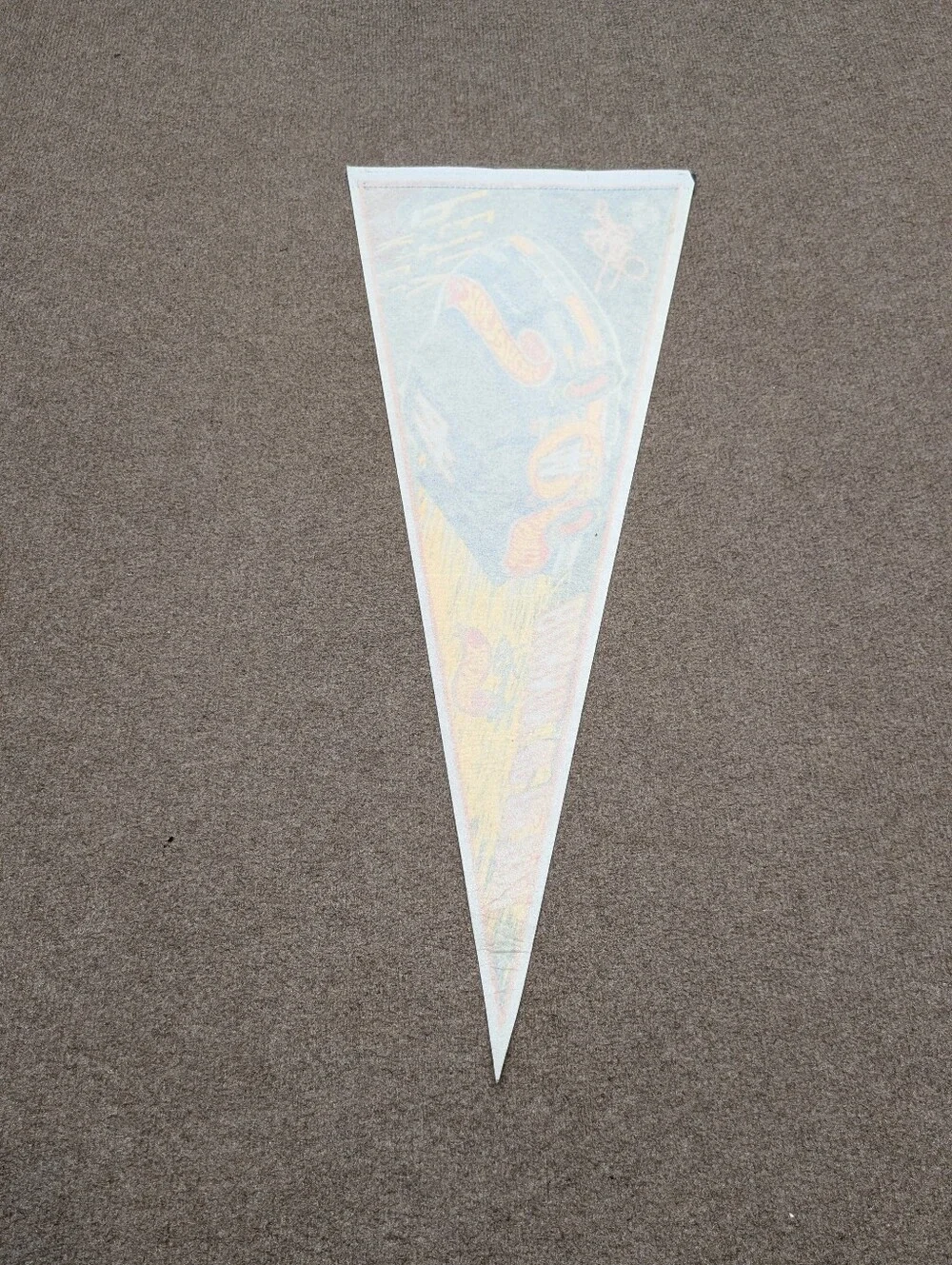 Vintage Kyle Petty Hot Wheels NASCAR Pennant